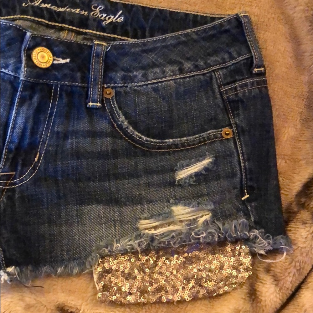 🌸American Eagle jeans shorts🌸 - Picture 3 of 8